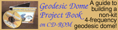 Geodesic Dome Home Project Book on CD-rom